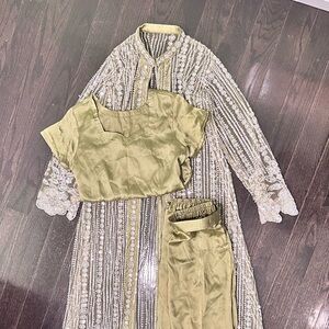 3 piece women’s Indian suit with coat